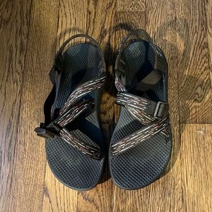 Chacos Brown and Pink Z/Sandal